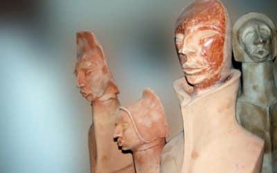 Miguel Calado, céramiste, Flacons, personnages et histoires