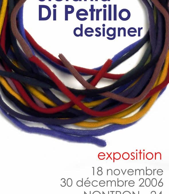 Stefania Di Petrillo, designer – Exposition de début de résidence