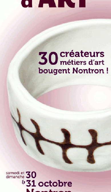 Rue des Métiers d&rsquo;Art 2010 : un 1er salon à Nontron