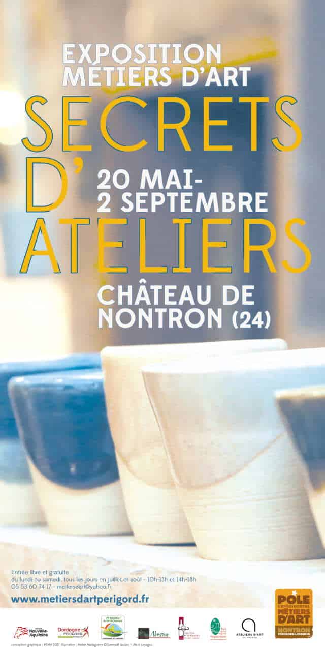 Secrets d’ateliers – exposition métiers d’art à Nontron