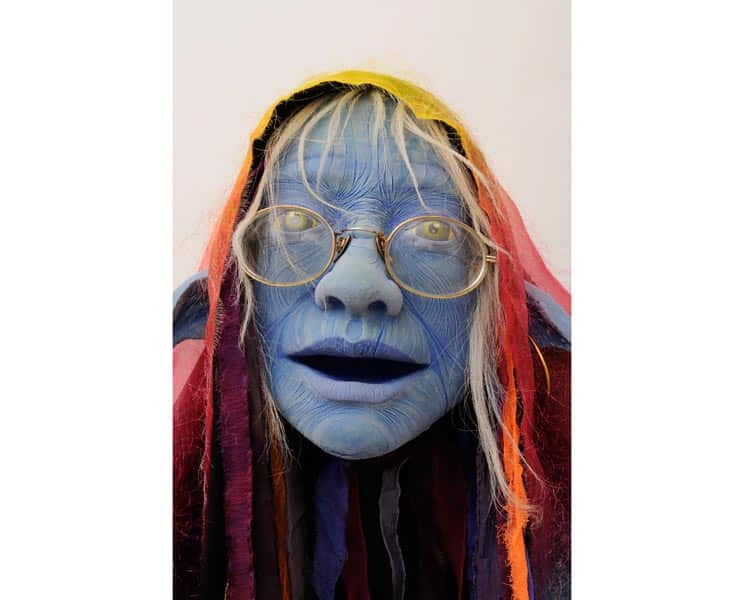 Marionnette en latex, autoportrait de Corine SIOT