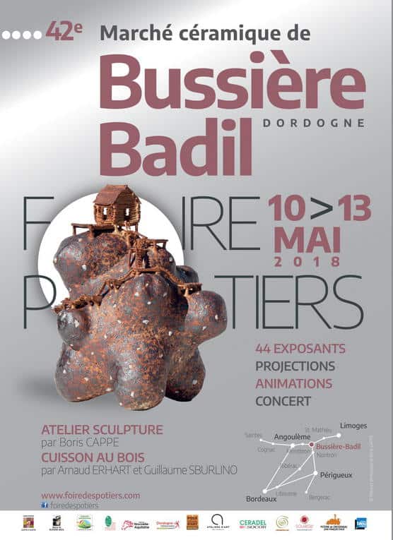 Foire des potiers à Bussière-Badil