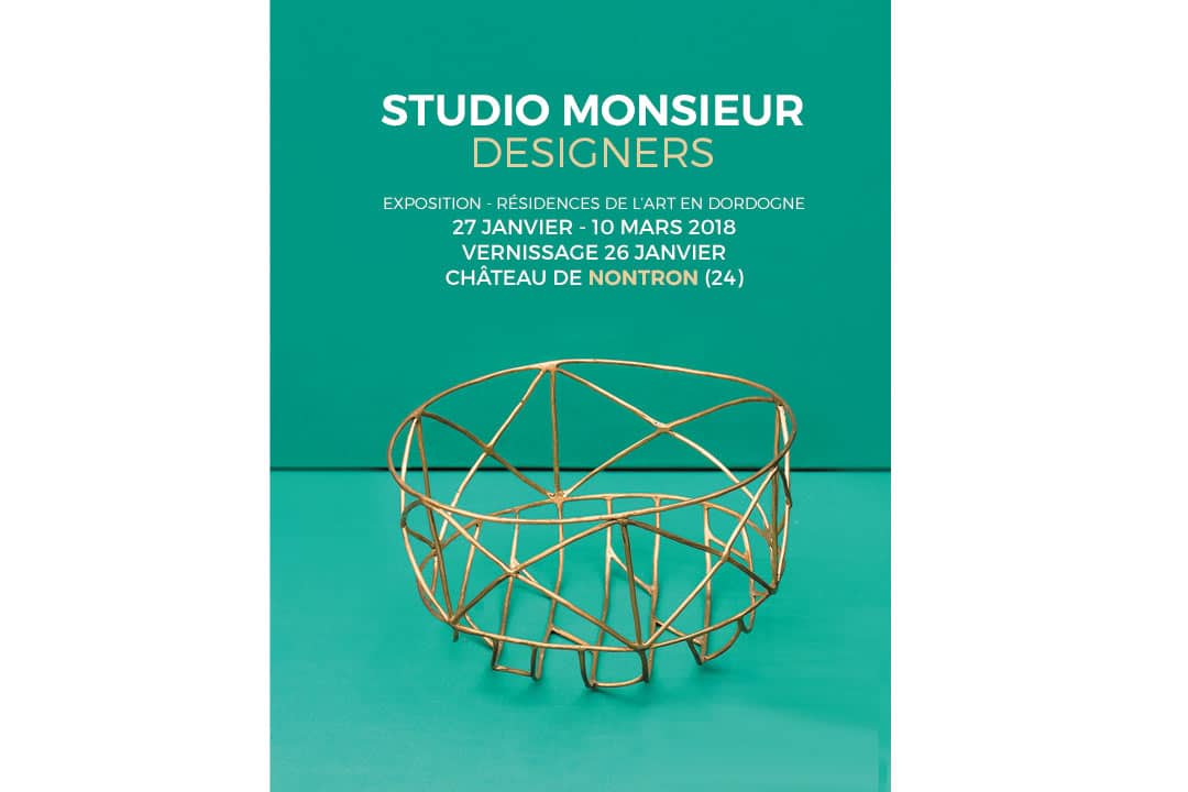 Exposition design de Studio Monsieur à Nontron, 2018
