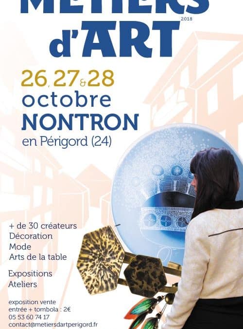 Rue des Métiers d&rsquo;Art – salon métiers d&rsquo;art 2018 à Nontron