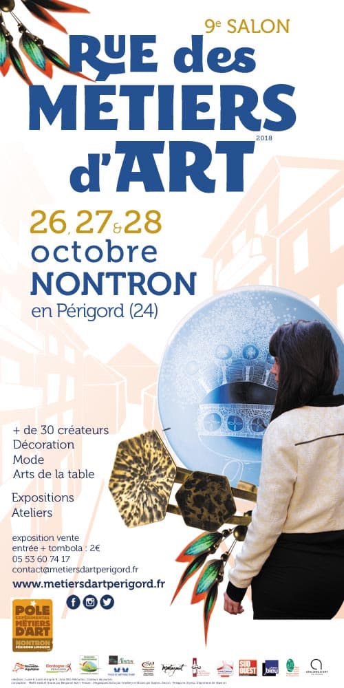 Rue des Métiers d’Art – salon métiers d’art 2018 à Nontron