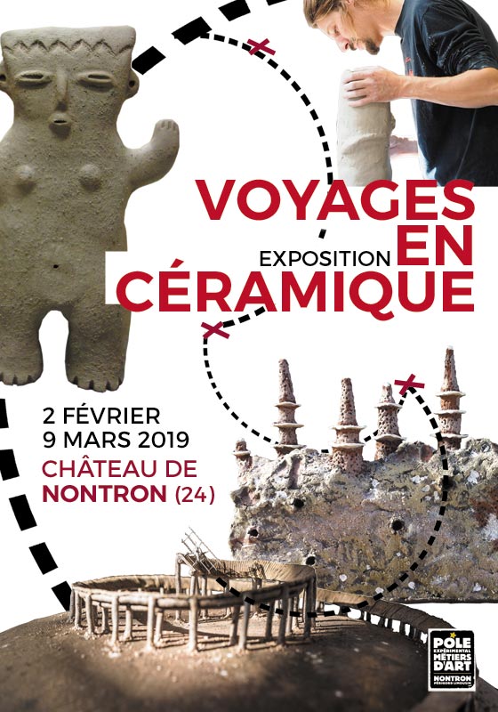 Voyages en céramique – exposition à Nontron