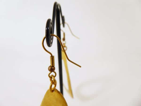 Boucles d'oreilles gouttes ajourées - Marie-Paule Thuaud