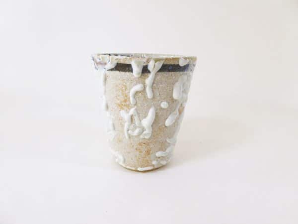 Gobelet en mélange de porcelaine - Sandrine Lanoë