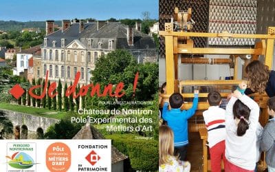 Faites un don pour la restauration du Château de Nontron et le développement du Pôle Expérimental Métiers d’Art !