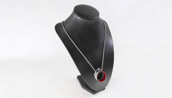 Collier collection Infinite gris - Natacha Baluteau