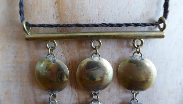 Collier 9 disques - Marie-Paule Thuaud