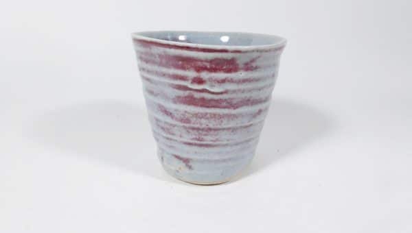 Gobelet coulé - porcelaine - sandrine Lanoë