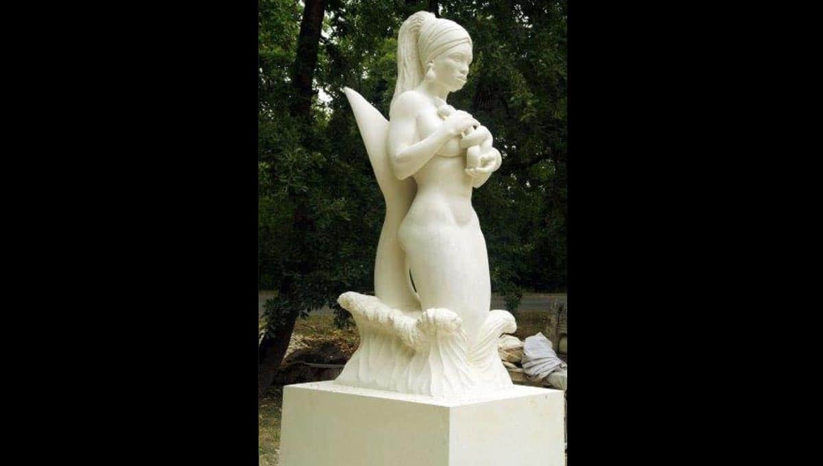 Philippe Stemmelen - Sculpture, céramique, Sirene