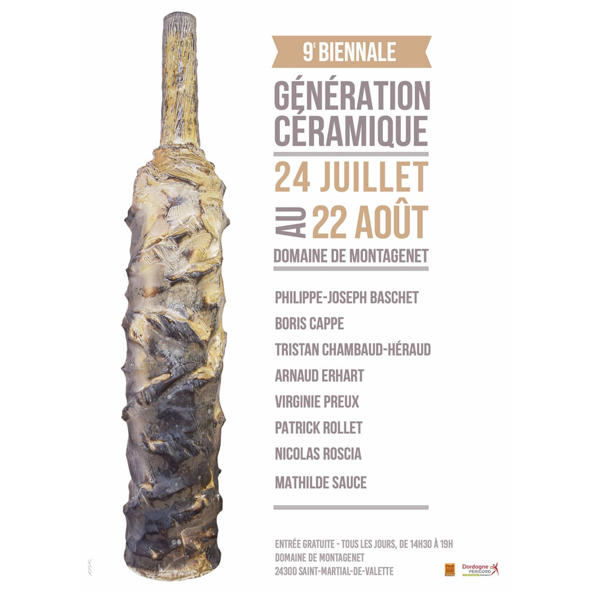 9e Biennale Génération Céramique