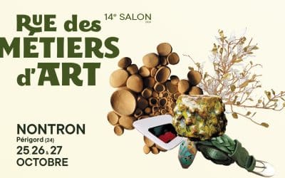 14e Salon Rue des Métiers d’Art à Nontron – 25, 26 et 27 octobre 2024