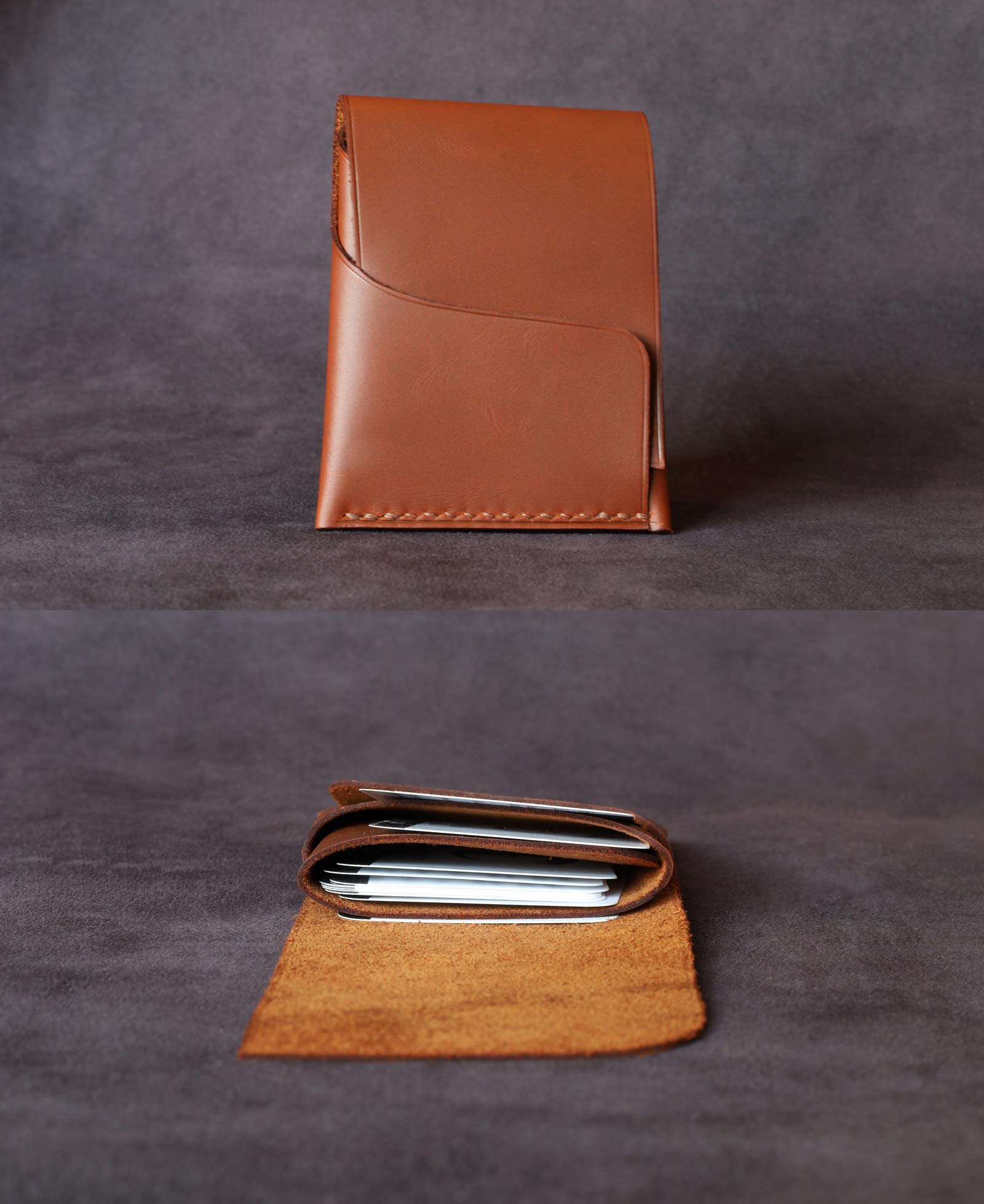 Porte-carte en cuir - l'Age du cuir Porte-carte en cuir - l'Age du cuir