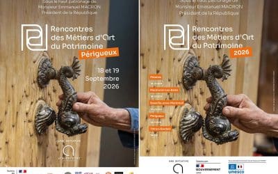 Les Rencontres des Métiers d’Art du Patrimoine en Dordogne – 18 et 19 septembre 2026 à Périgueux